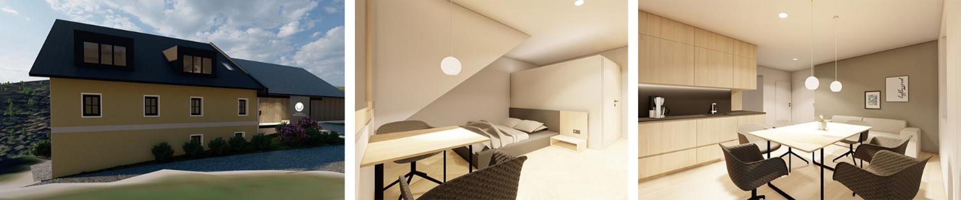 Forsthaus Apartment Holzschlag Eksteriør billede