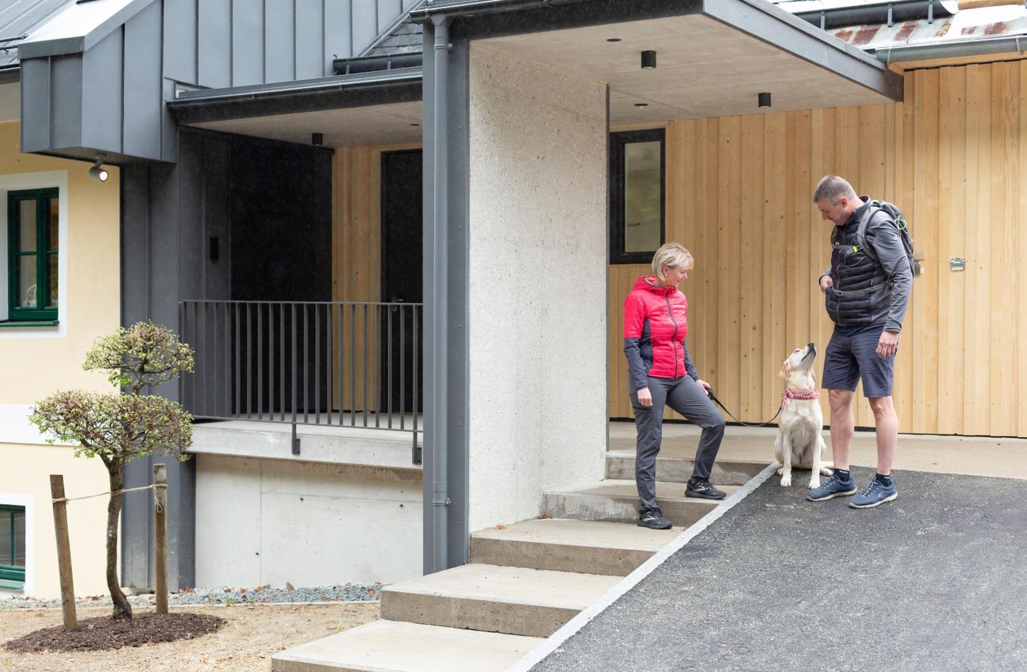 Forsthaus Apartment Holzschlag Eksteriør billede