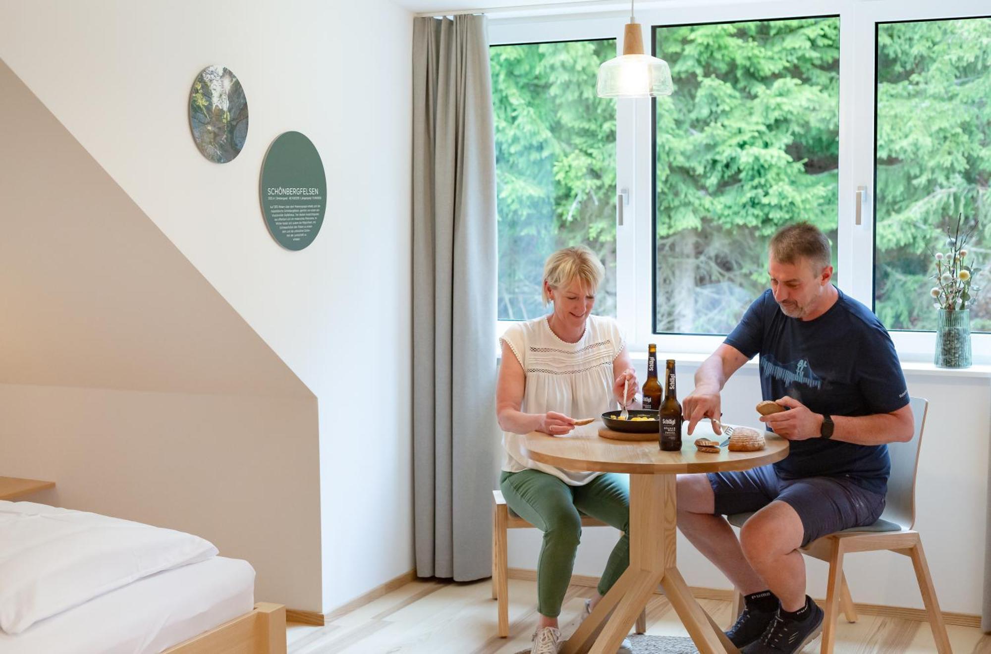 Forsthaus Apartment Holzschlag Eksteriør billede